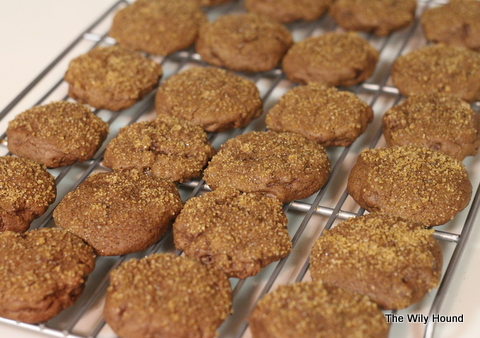 Spicy chocolate cookies 008